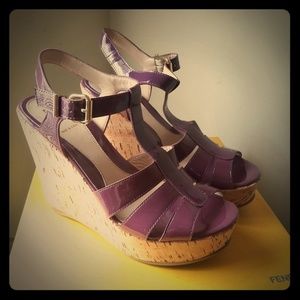 Fendi Wedge Sandals